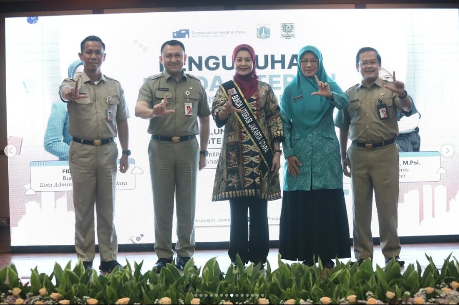 Pengukuhan Bunda Literasi Dan Peluncuran Literasi Inklusi Jakarta Utara